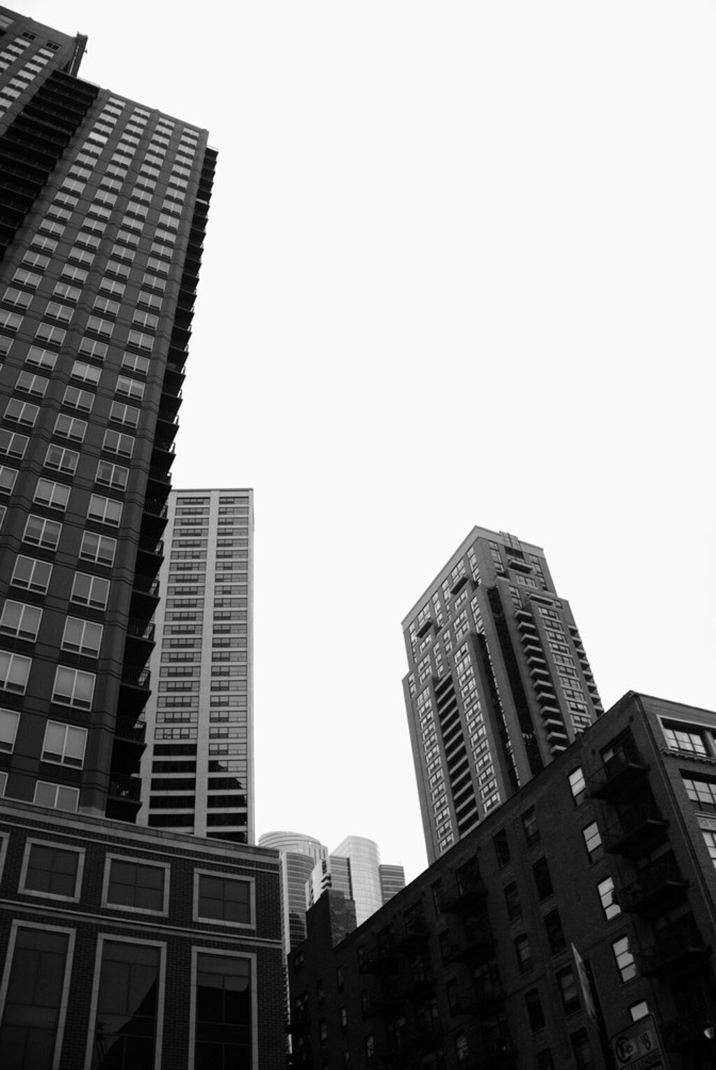 high rises reach for the sky